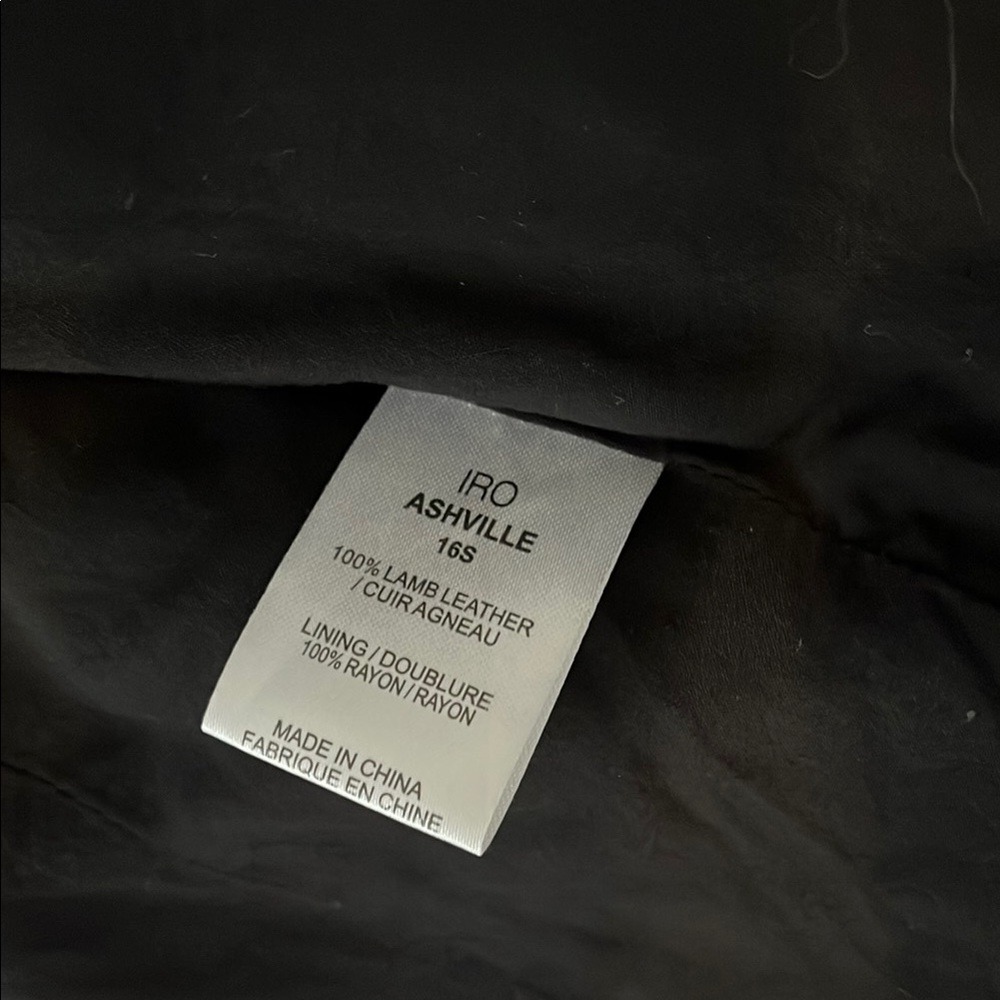 IRO ASHVILLE LEATHER - Picture 3 of 6